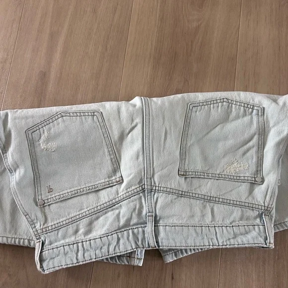 Pilcro Anthropologie NWOT Light Blue Denim Women's Shorts size 30 - Picture 6 of 6